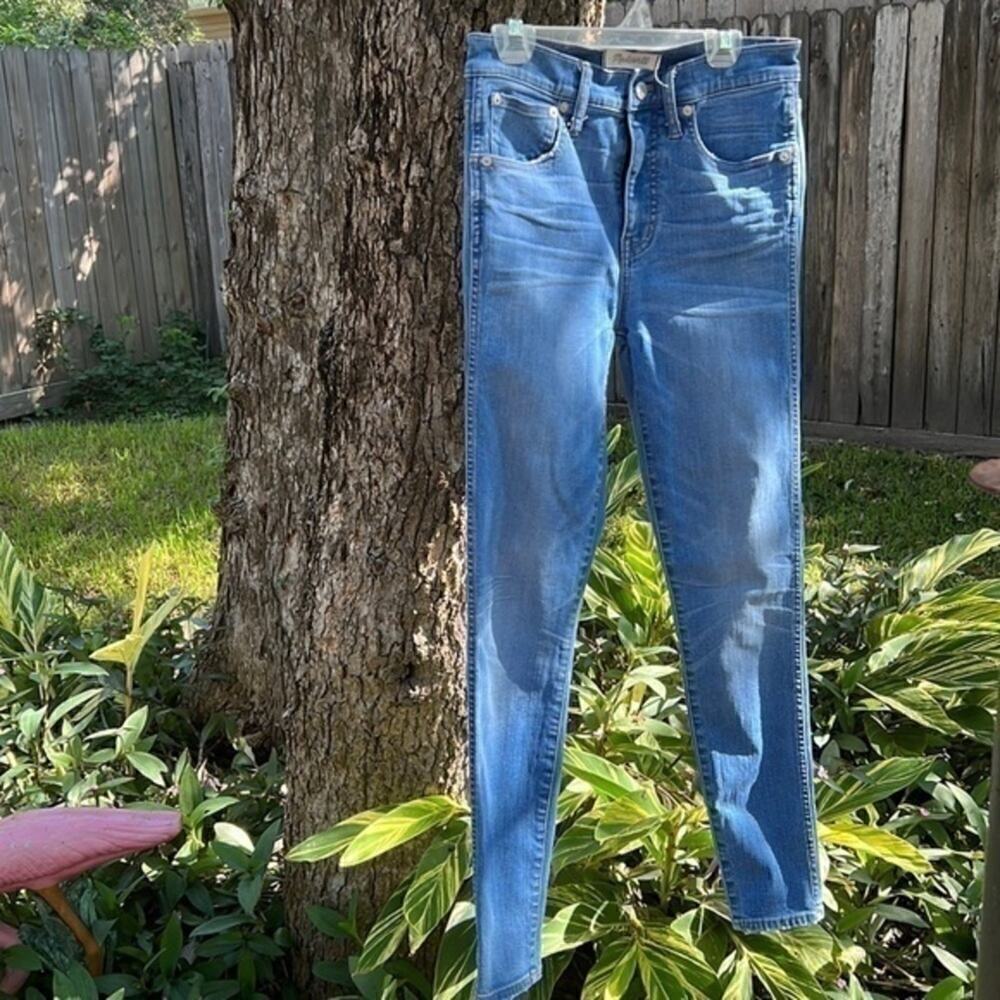 ▶️ Madewell ◀️ 10” High Riser Skinny Skinny - Picture 3 of 11